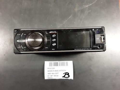 RADIO Peugeot 206 (2A / C/H/J/S) (01-1998/12-2012) (RDU1540), Auto-onderdelen, Overige Auto-onderdelen, Peugeot, Gebruikt