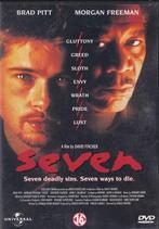 Seven (1995) Brad Pitt - Morgan Freeman, Cd's en Dvd's, Dvd's | Thrillers en Misdaad, Gebruikt, Bovennatuurlijke thriller, Ophalen of Verzenden