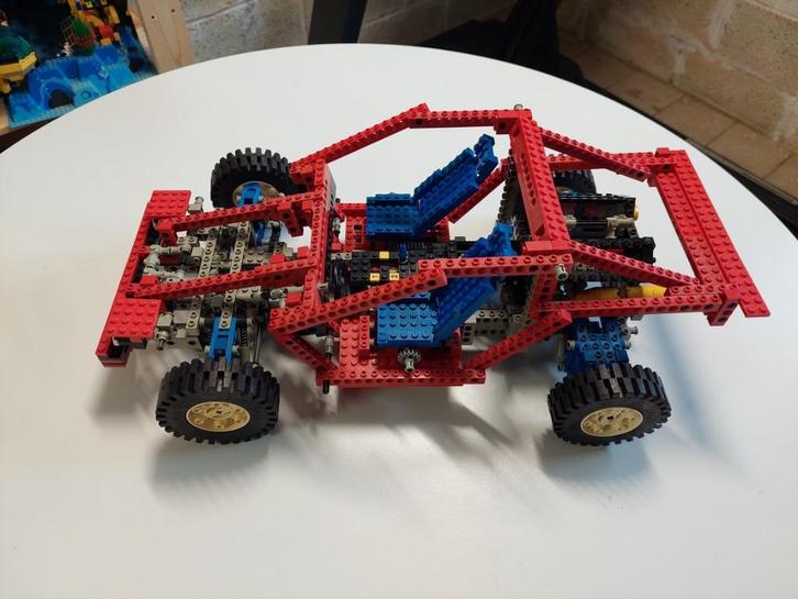 Lego 8865 Technics Sportwagen te koop, Kinderen en Baby's, Speelgoed | Duplo en Lego, Gebruikt, Lego, Complete set, Ophalen of Verzenden