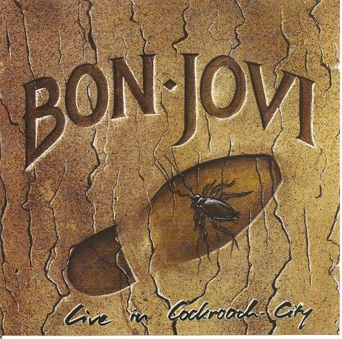 CD BON JOVI - LIVE IN COCKROACH CITY - Cincinnati 1987, Cd's en Dvd's, Cd's | Hardrock en Metal, Zo goed als nieuw, Verzenden