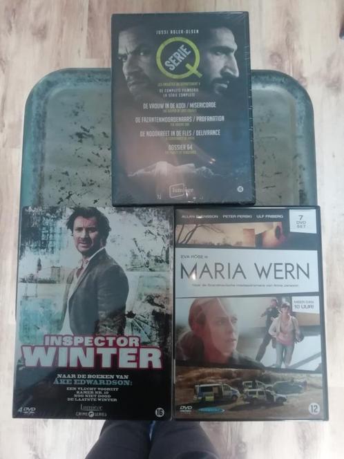 Drie Scandinavische reeksen, Cd's en Dvd's, Dvd's | Tv en Series, Zo goed als nieuw, Drama, Boxset, Vanaf 16 jaar, Verzenden
