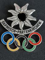 Officiële insigne van de Olympische Spelen van 1936 in Garmi, Verzamelen, Ophalen of Verzenden