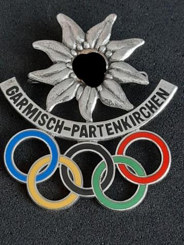 Officiële insigne van de Olympische Spelen van 1936 in Garmi