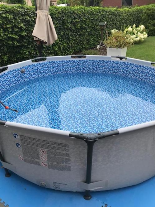 Zwembad Bestway Steelpro Max diam 305, Tuin en Terras, Zwembaden, Gebruikt, Opzetzwembad, Minder dan 80 cm, 200 tot 400 cm, 300 cm of meer