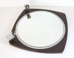 Vintage space age spiegel met verlichting Thema Italië 1970, Huis en Inrichting, Woonaccessoires | Spiegels, Ophalen, Zo goed als nieuw