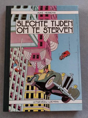 A. Herrema Slechte tijden om te sterven 1988 HC linnen beschikbaar voor biedingen