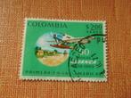 Colombiaanse postzegel, Ophalen, Gestempeld