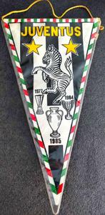 Juventus FC 1985 unieke vintage voetbal vaandel, Verzamelen, Ophalen of Verzenden, Zo goed als nieuw, Vaantje of Sjaal