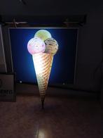 lichtreklame  ijscreem, Verzamelen, Merken en Reclamevoorwerpen, Ophalen of Verzenden, Zo goed als nieuw, Lichtbak of (neon) lamp