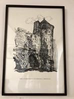 Album met 12 tekeningen (56x38) van G. Govaerts, Antiek en Kunst, Kunst | Tekeningen en Fotografie, Ophalen