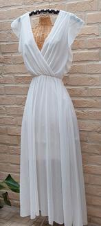 Lang kleedje maat m terre di siena gevoerd, Vêtements | Femmes, Habits de circonstance, Taille 38/40 (M), Comme neuf, Blanc, Terra di Siena
