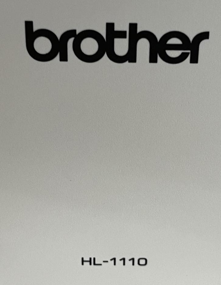Compacte laserprinter brother hl-1110, Computers en Software, Printers, Gebruikt, Printer, Laserprinter, Zwart-en-wit printen