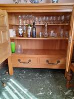 Barkast in volle eik ideaal voor upcycling., Antiek en Kunst, Antiek | Meubels | Kasten, Ophalen