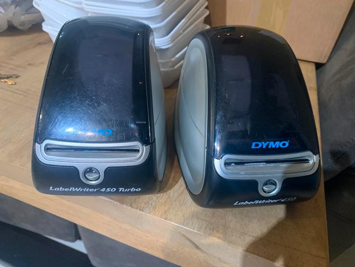 2 stuks dymo labelprinter, Computers en Software, Labelprinters, Gebruikt, Etiket, Ophalen