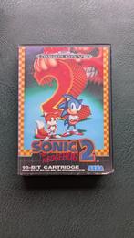 Sega Mega Drive Sonic The Hedgehog 2, Gebruikt, 2 spelers, Ophalen of Verzenden, Vanaf 3 jaar