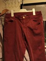 Bordeaux broek, Kleding | Dames, Spijkerbroeken en Jeans, Gedragen, C&A, Ophalen of Verzenden, Overige kleuren