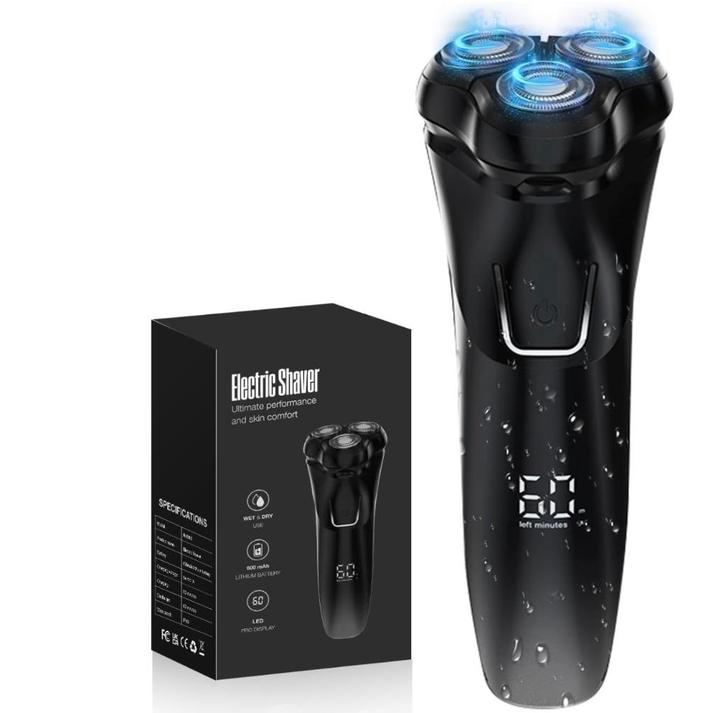 Rasoir éléctrique homme 3 têtes sans fil, Elektronische apparatuur, Persoonlijke Verzorgingsapparatuur, Ophalen of Verzenden