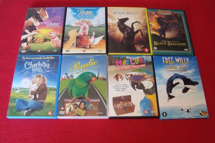 34 dierenfilms, Cd's en Dvd's, Dvd's | Avontuur, Ophalen of Verzenden