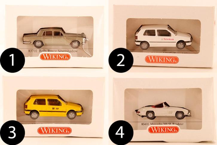 Wiking 1/87 auto (28 stuks), Hobby en Vrije tijd, Modelauto's | 1:87, Zo goed als nieuw, Auto, Wiking, Ophalen of Verzenden
