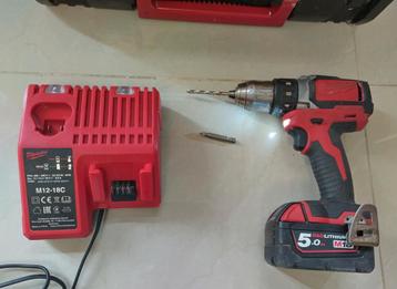 MILWAUKEE M18 BLDD compacte boormachine beschikbaar voor biedingen