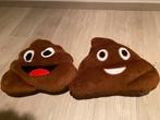 2 x kussen lachend kakje, Ophalen, Zo goed als nieuw