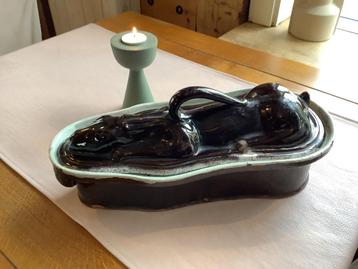 Super oude paté.pot 19e eeuw ( gestempeld ) beschikbaar voor biedingen