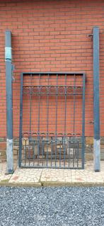 Portail de jardin anthracite très robuste RAL 7016, Jardin & Terrasse, Portes de jardin, Comme neuf, Enlèvement ou Envoi