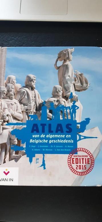 Atlas Algemene en Belgische Geschiedenis beschikbaar voor biedingen