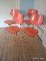 4 elegante Brabantia Formica stoel 4* Oranje, Ophalen