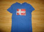 blauwe t-shirt NAPAPIJRI jongen maat 164, Verzenden, Zo goed als nieuw, Napapijri, Shirt of Longsleeve
