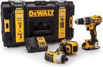 DEWALT Kit Perceuse DCD796 + Visseuse à Impact DCF887 + 2 Ba, Bricolage & Construction, Outillage | Fraiseuses, Autres types, Batterie