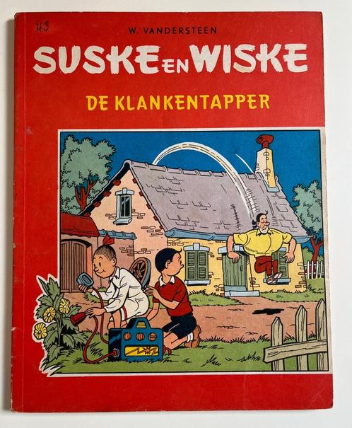 Suske en Wiske 43 - De Klankentapper - 1965, Livres, BD, Envoi