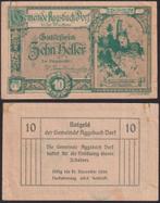 Aggsbach in der Wachau, Envoi, Billets de banque
