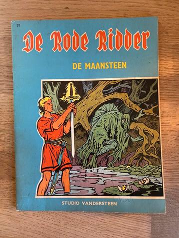 De Rode Ridder nr 28 de maansteen EERSTE DRUK 1966  beschikbaar voor biedingen