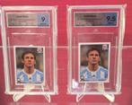Panini+2010+Lionel Messi+No PSA+set van 2 kaarten+cijfers, Verzamelen, Ophalen of Verzenden, Zo goed als nieuw, Poster, Plaatje of Sticker
