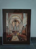 Schilderij binnenkant kerk, Enlèvement ou Envoi