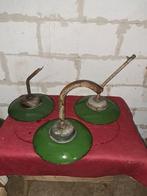 Lamp lampen industriele emaille fabriekslampen, Antiek en Kunst, Verzenden