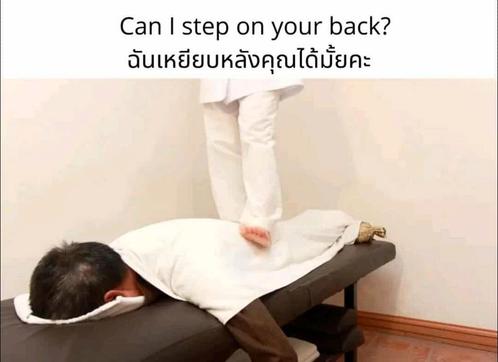 Thai Massage​ door met uw voeten op het lichaam te stappen​., Diensten en Vakmensen, Welzijn | Masseurs en Massagesalons, Ontspanningsmassage
