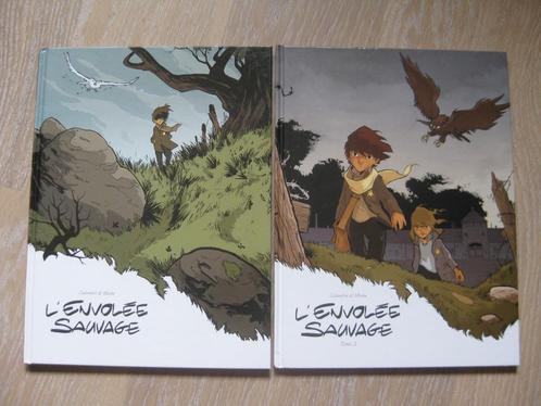 L'envolée sauvage Cycle1 Tomes 1+2 +ex-libris, Boeken, Stripverhalen, Zo goed als nieuw, Complete serie of reeks, Ophalen of Verzenden