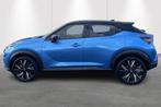 Nissan Juke 1.0 DCT N-Design // GMS STORE NISSAN GENT, Auto's, Stof, Blauw, 5 zetels, 5 deurs