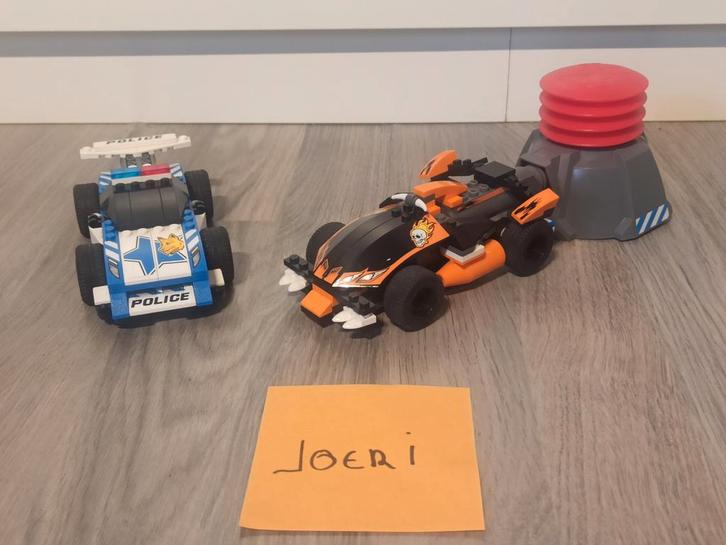 LEGO 7970 Hero & 7971 Bad (gebruikt), Kinderen en Baby's, Speelgoed | Duplo en Lego, Zo goed als nieuw, Lego, Ophalen of Verzenden