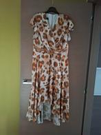 Jurk linea raffaelli maat 44, Kleding | Dames, Gelegenheidskleding, Ophalen, Zo goed als nieuw, Maat 42/44 (L), Oranje