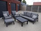 Loungeset tuin, lounge, Ophalen, 5 zitplaatsen, Aluminium, Zo goed als nieuw