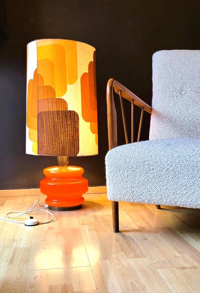 ✔️ Design vloer- of tafellamp  70', Huis en Inrichting, Lampen | Tafellampen, Zo goed als nieuw, Verzenden