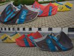 Full set ELEVEIGHT RS 12-10-7m+BOARD+2 BARS+Harness+Pump, Watersport en Boten, Kitesurfen, Twintip, Ophalen, Gebruikt, Kite