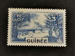 Guinée 1938 Colonie Française - Maison Mabo avec bananier *, Guinée, Enlèvement ou Envoi, Non oblitéré