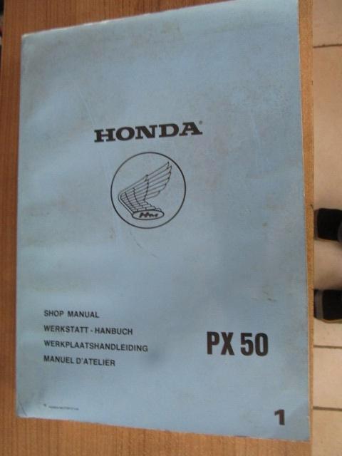 Manuel d'atelier Honda PX50 - 1980 - 6 volt et 12 volt, Vélos & Vélomoteurs, Pièces de cyclomoteur | Général, Utilisé, Autres types