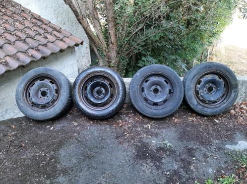 4 15 inch Citroën C3 wintervelgen (4x108), Auto-onderdelen, Overige Auto-onderdelen, Citroën, Peugeot, Gebruikt, Ophalen
