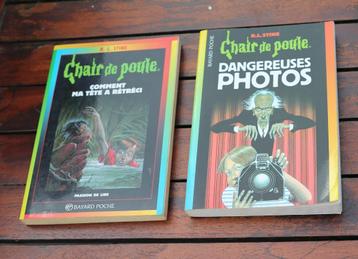 Livres Chair de poule - 2 exemplaires beschikbaar voor biedingen