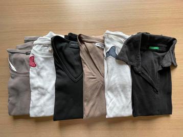 kastopruiming - pakket T-shirts - 6 stuks - 36 beschikbaar voor biedingen